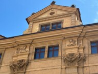 FasadaKlementinadoKrizovnickeulice2.jpg - Fasáda Klementina do Křižovnické ulice (zdroj Musica Florea)