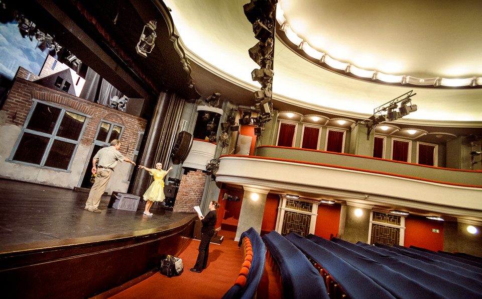 dd-12.jpg - Každé nové představení vidí diváci poprvé při veřejné generální zkoušce.