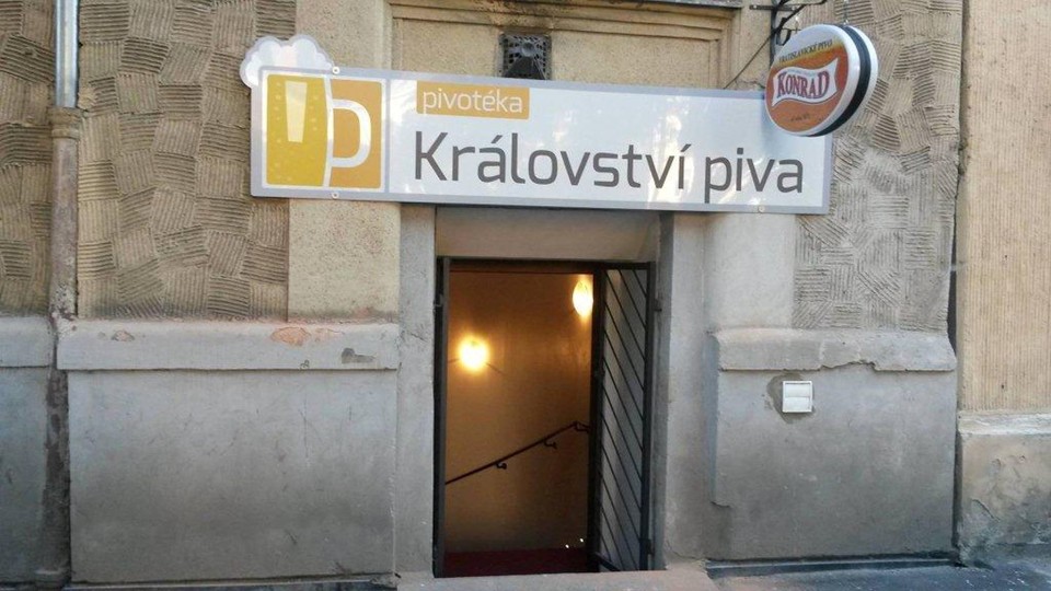 kralovstvipiva1.jpg - Vchod do Království piva