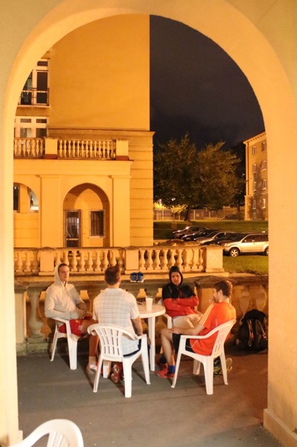 kolejepodolilebistrot.jpg - Le Bistrot - koleje Podolí (foto: Petr Ryska)