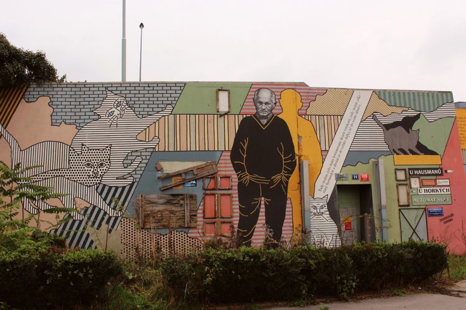 IMG_1794.jpg - Bohumil Hrabal na domě (foto: Petr Ryska)