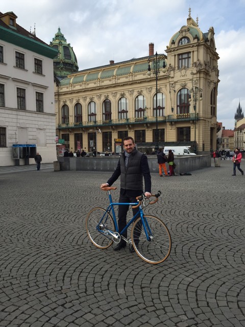 Richard se svým Favoritem - 