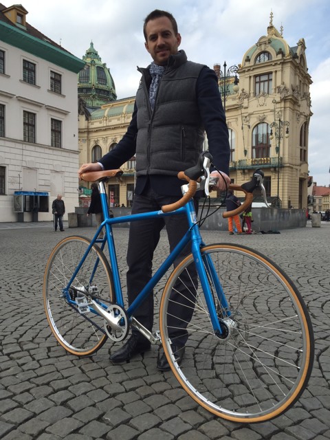 Richard se svým Favoritem - 