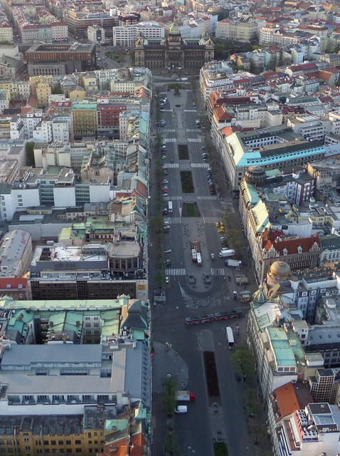 zdroj-petr-kucera.jpg - Václavské náměstí z výšky (foto: Petr Kučera)