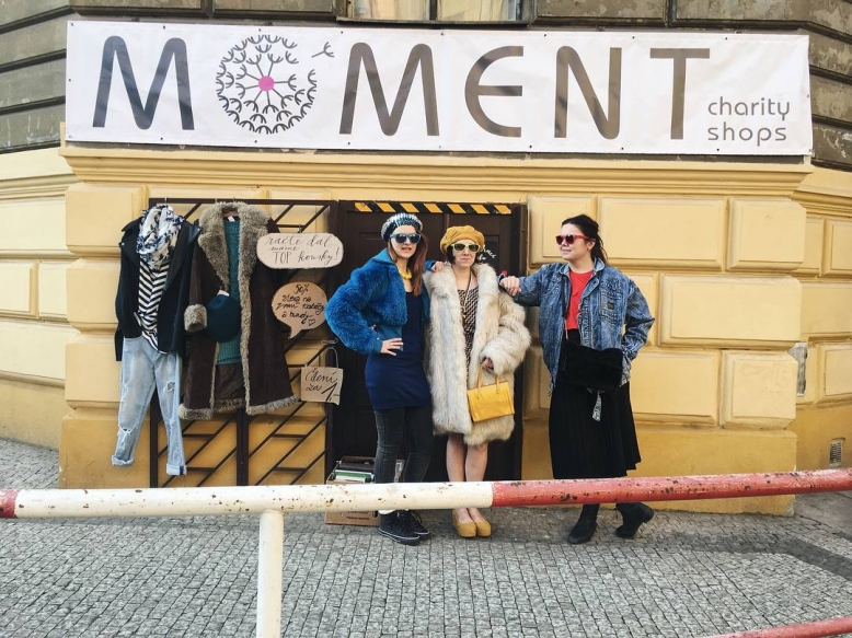 Moment Praha charity shop