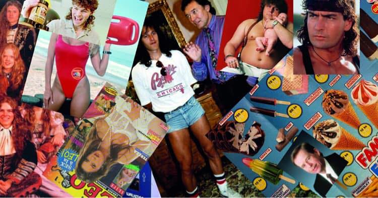 90ky vintage sekáč