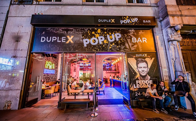DupleX Pop Up Bar