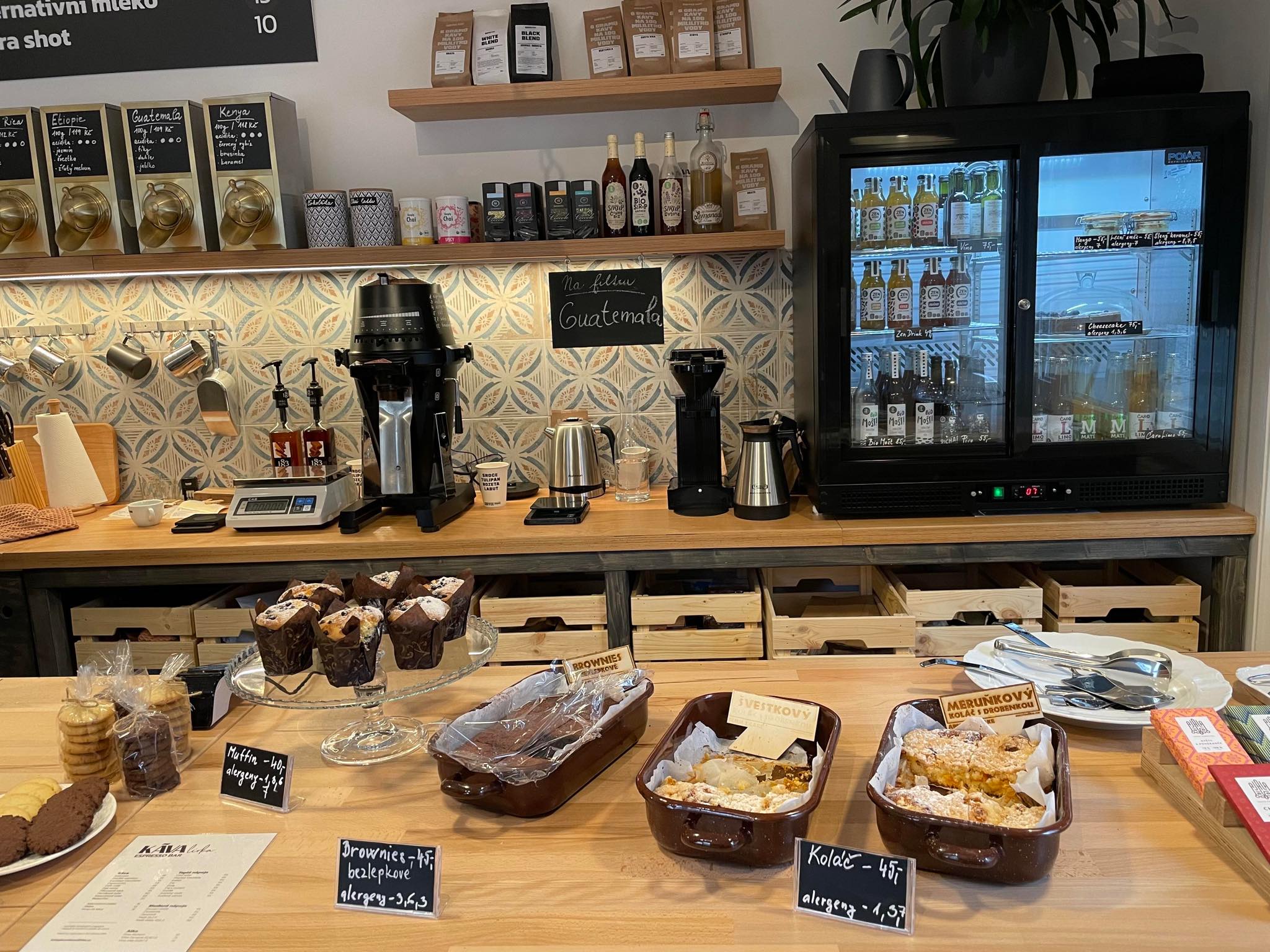 Espresso bar KÁVAlírka