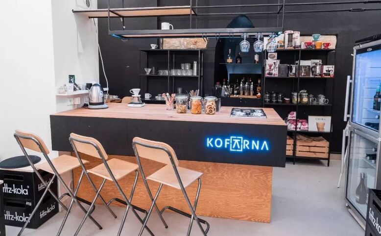 Coffee lab v Kofárně