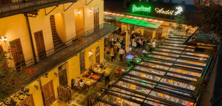 Plzeňský restaurant Anděl