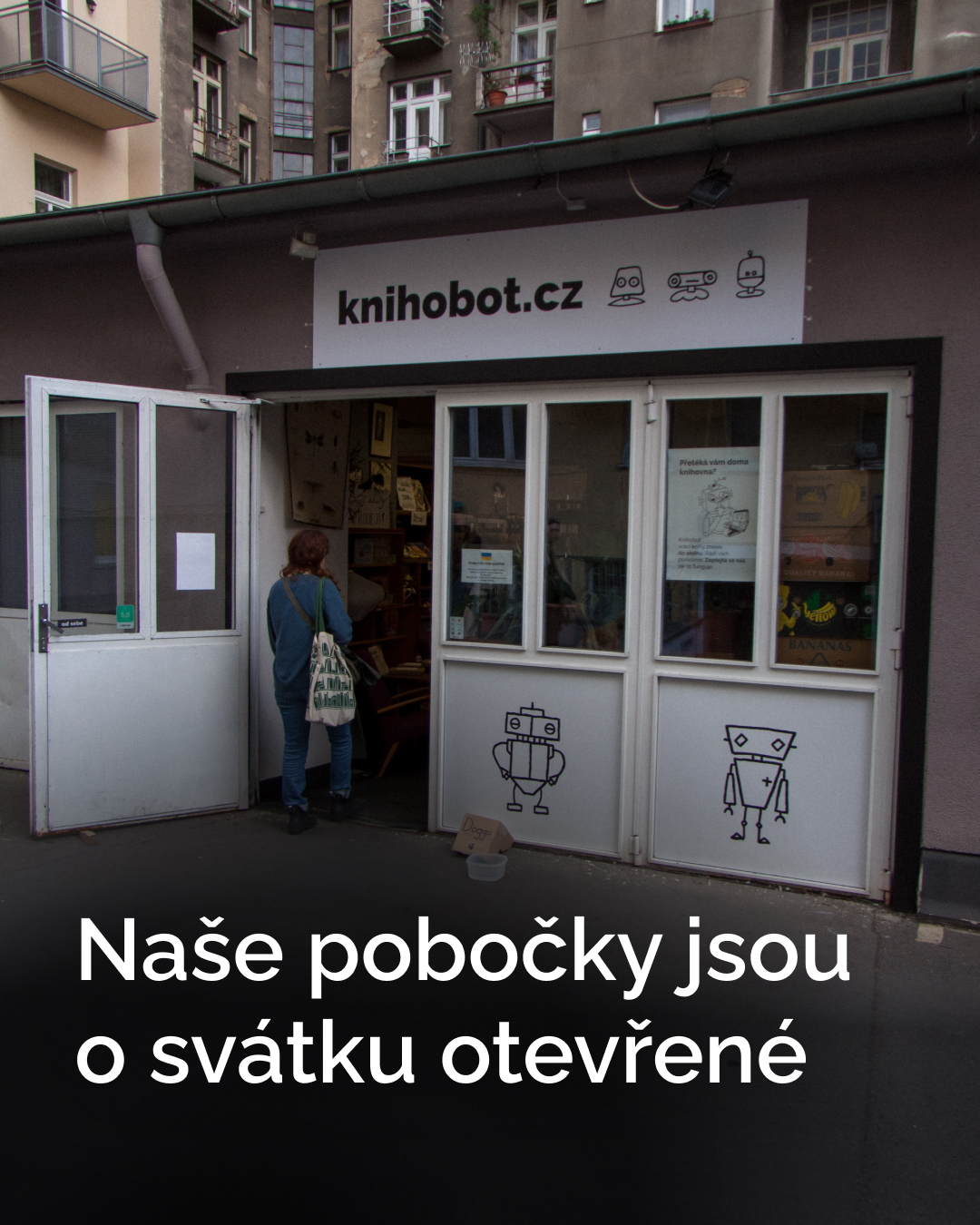 Knihobot - Holešovice