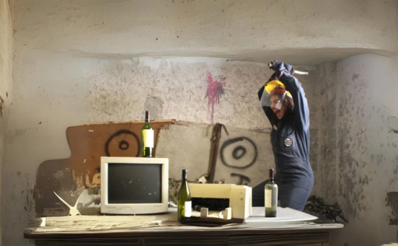 Vztekárna - rage room Praha