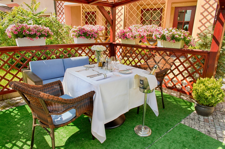 Gourmet restaurant hotelu Hoffmeister