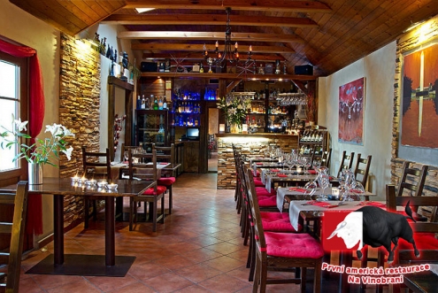 První americká restaurace Na Vinobraní