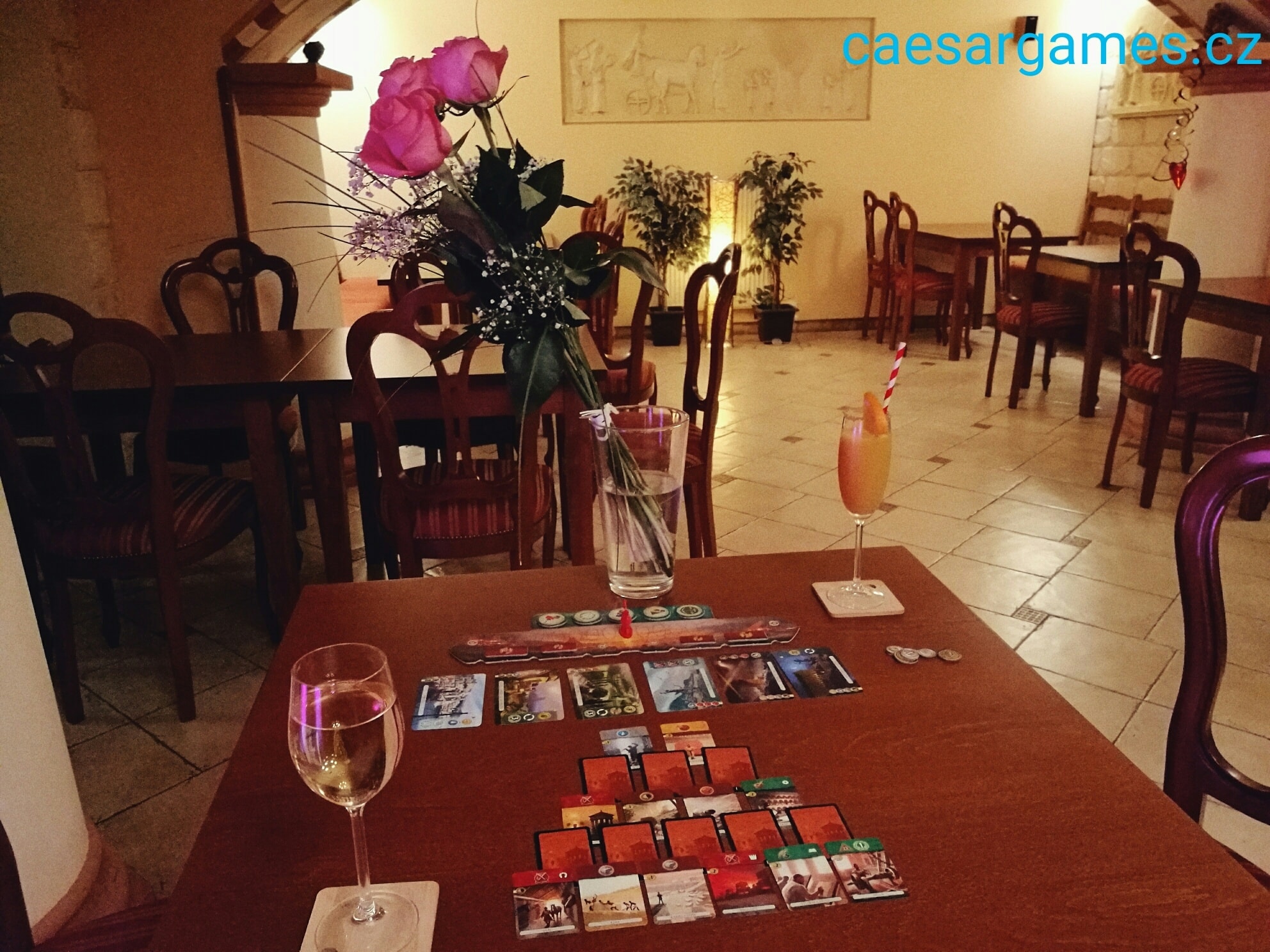 Caesar Restaurant a klub deskových her