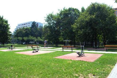 Veřejný fitness park