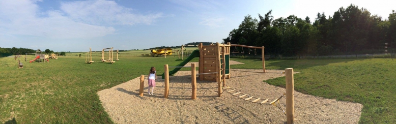 Dětské hřiště na letišti Točná