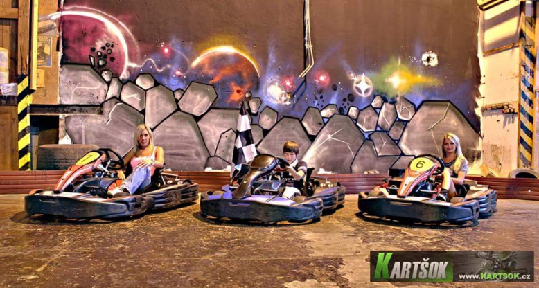 Kartšok motokáry