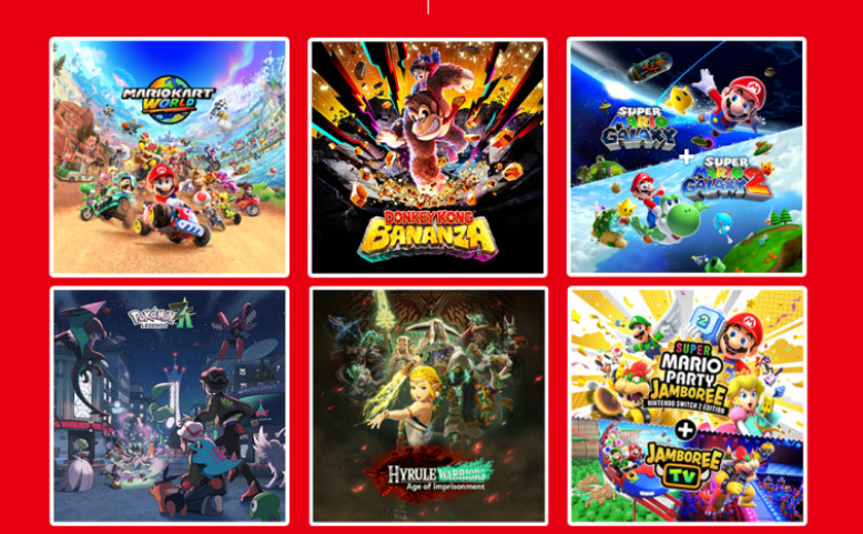 Nintendo herní zóna v OC Letňany