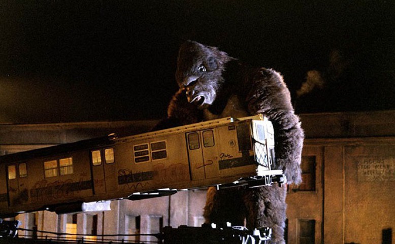 King Kong v Letním kině 2GIS ve Žlutých lázních