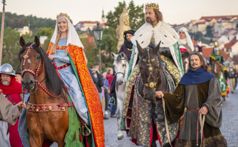 Oslava položení základního kamene Karlova mostu