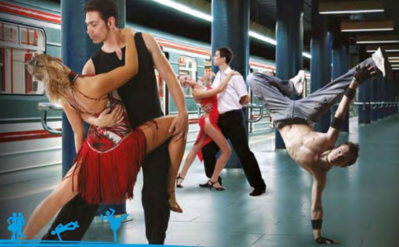 Tanec v metru