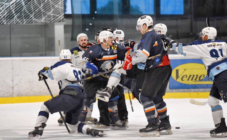 EUHL: Technika Praha vs UNIPO Warriors Prešov