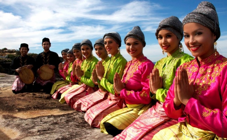 Festival indonéské kultury na nádvoří Náprstkova muzea