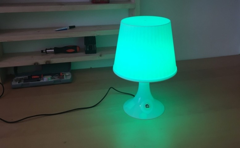 Let's make - WiFi lampa
