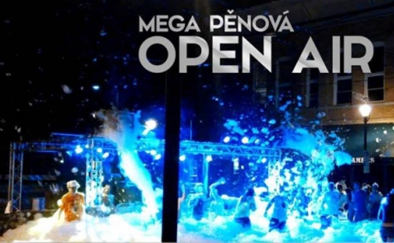 Mega pěnová OPEN AIR párty - ZRUŠENO