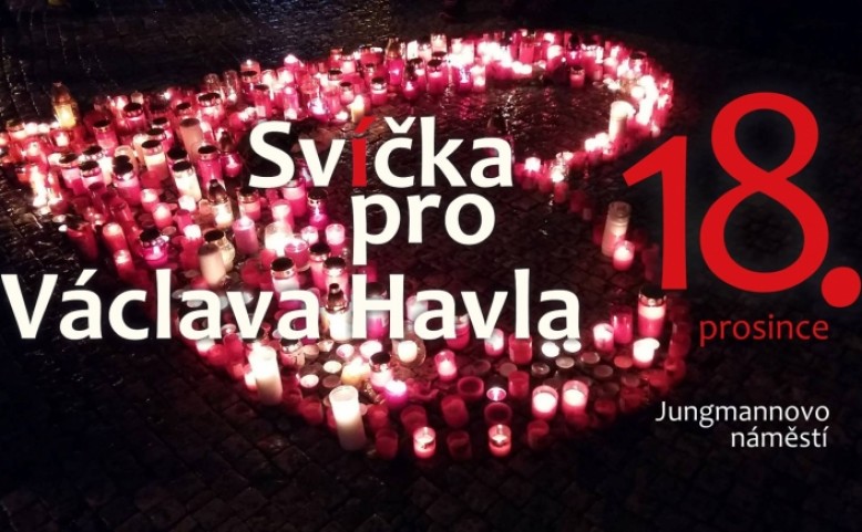 Svíčka pro Václava Havla