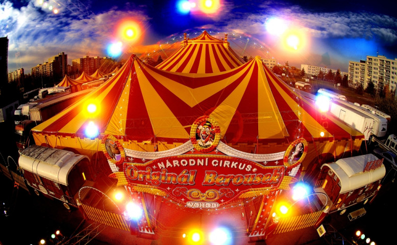 Národní cirkus original Berousek v Praze