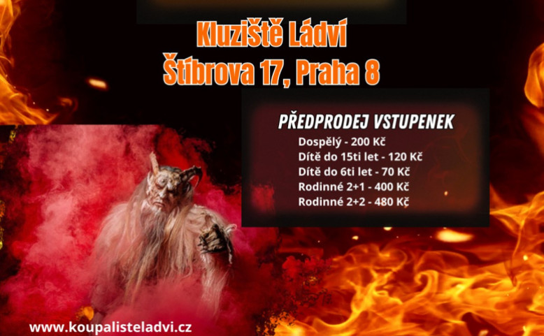 Krampus Show kluziště Ládví