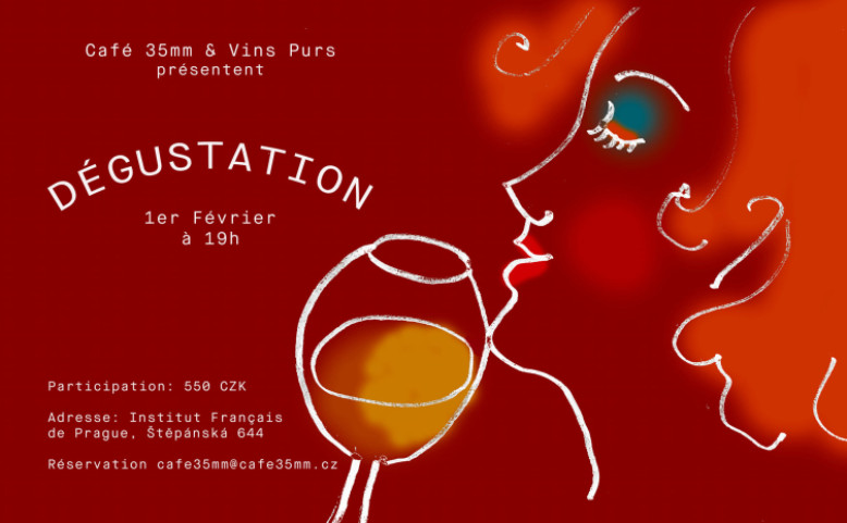Degustace francouzských vín v Café 35 mm