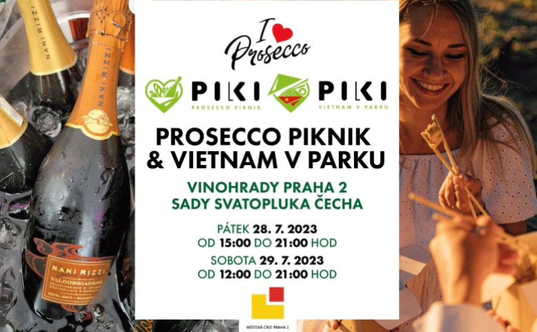 PIKI Prosecco piknik & Vietnam v parku