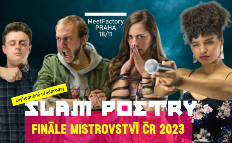 Finále Mistrovství ČR ve slam poetry 2023
