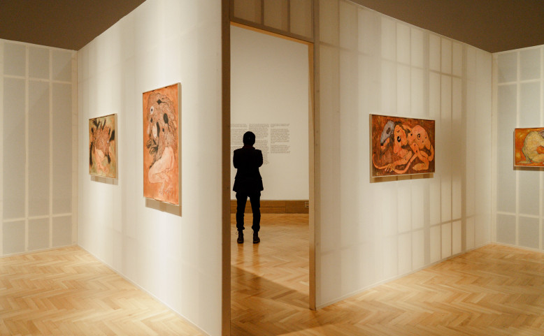 Kurátorská komentovaná prohlídka výstavy Saheje Rahala