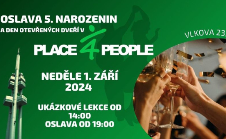 Oslava 5. narozenin Place 4 People