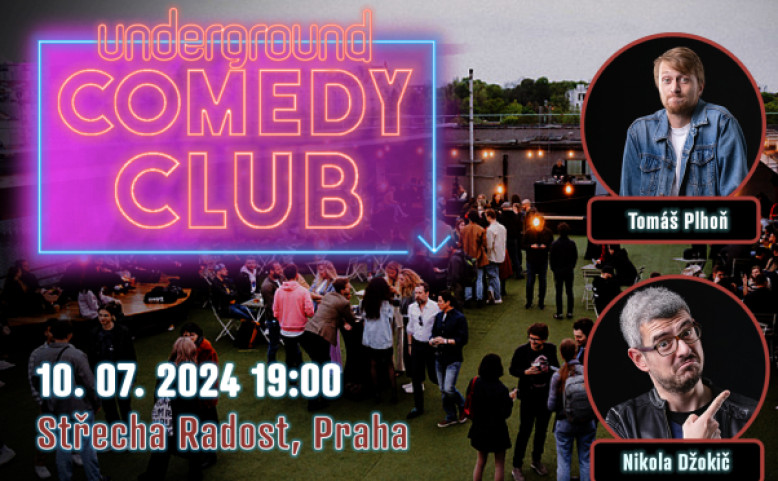 Underground COMEDY CLUB na střeše