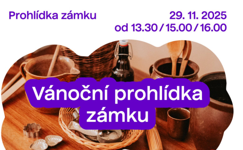 Vánoční prohlídka zámku