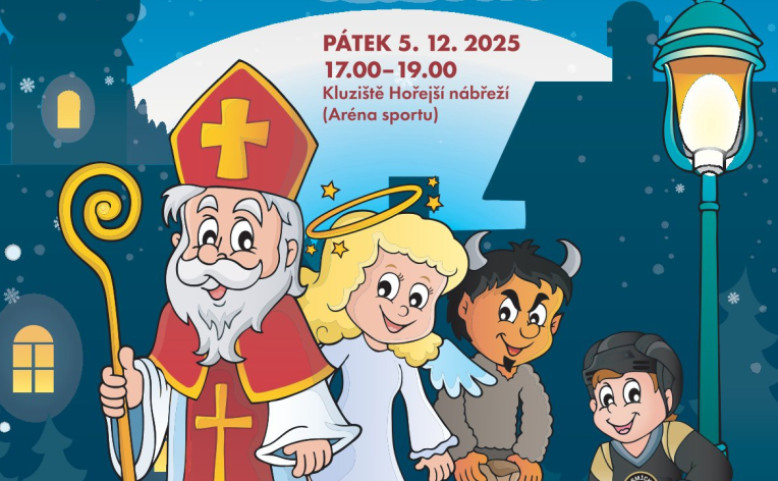 Mikulášská nadílka na kluzišti