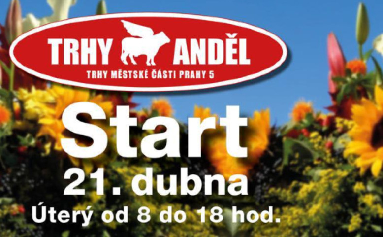 Zahájení úterních trhů na Andělu