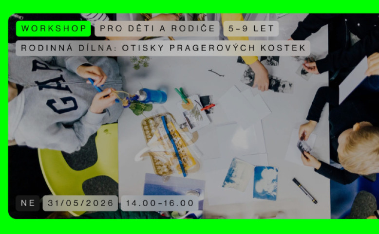 Otisky Pragerových kostek/ Kyanotypie