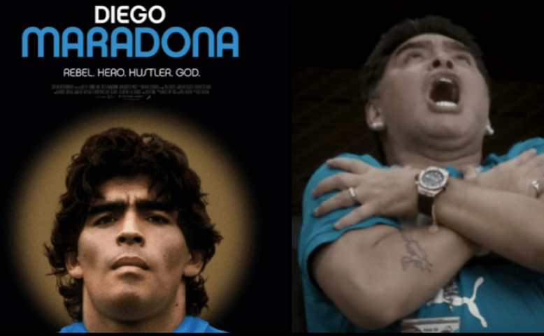 Letní kino před Crossem - Diego Maradona