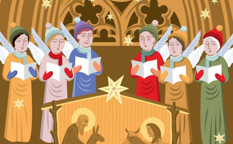 Adventní zpívání u katedrály sv. Víta