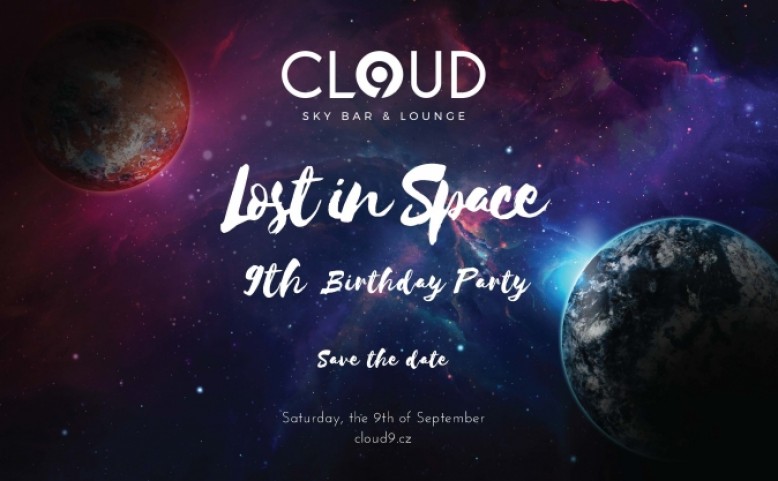 Cloud 9 Birthday "Lost in space" party