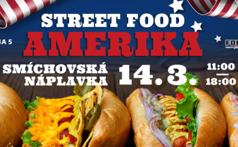 AMERIKA Street Food Festival na Smíchovské náplavce