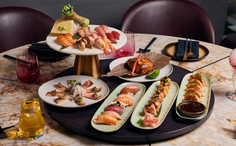 Brunch v japonském stylu