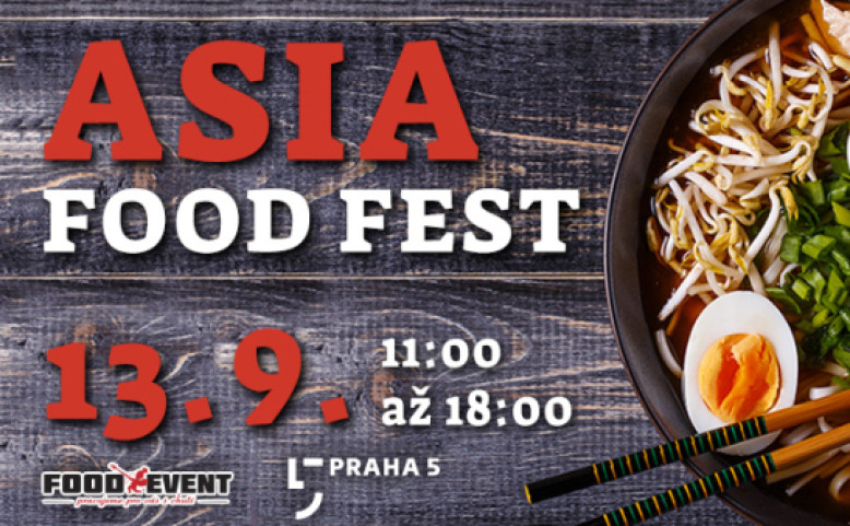 ASIA FOOD FEST na Smíchovské náplavce 