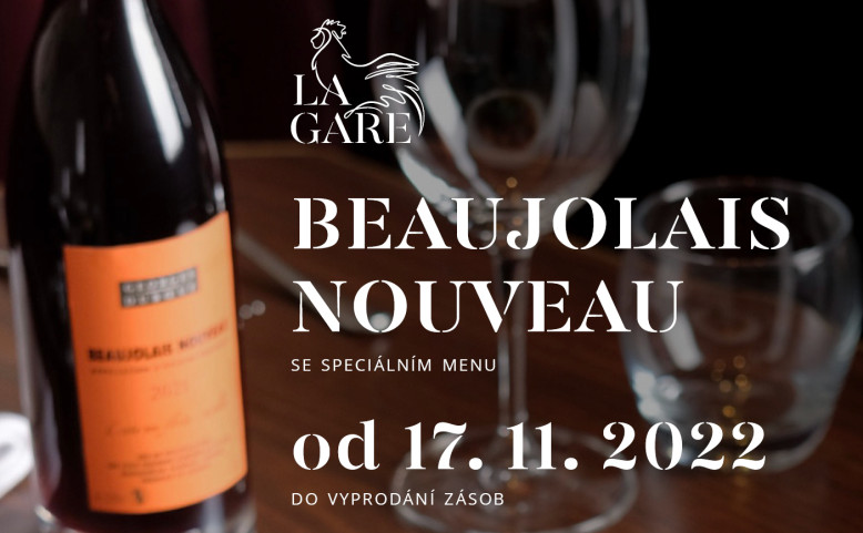 Beaujolais Nouveau se speciálním menu